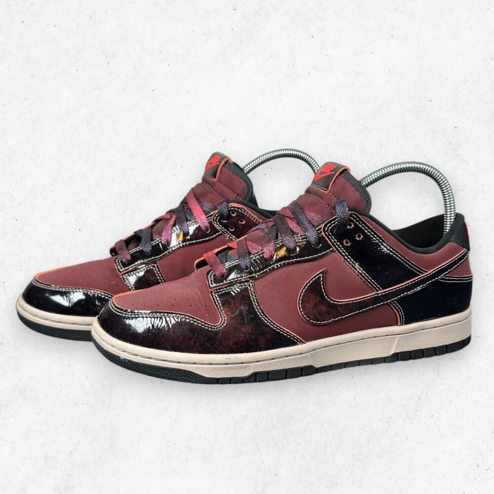 Nike Dunk Low Retro SE Red Panda Dark Team Red Men's 10.5 HQ1965-600 - Picture 3 of 10